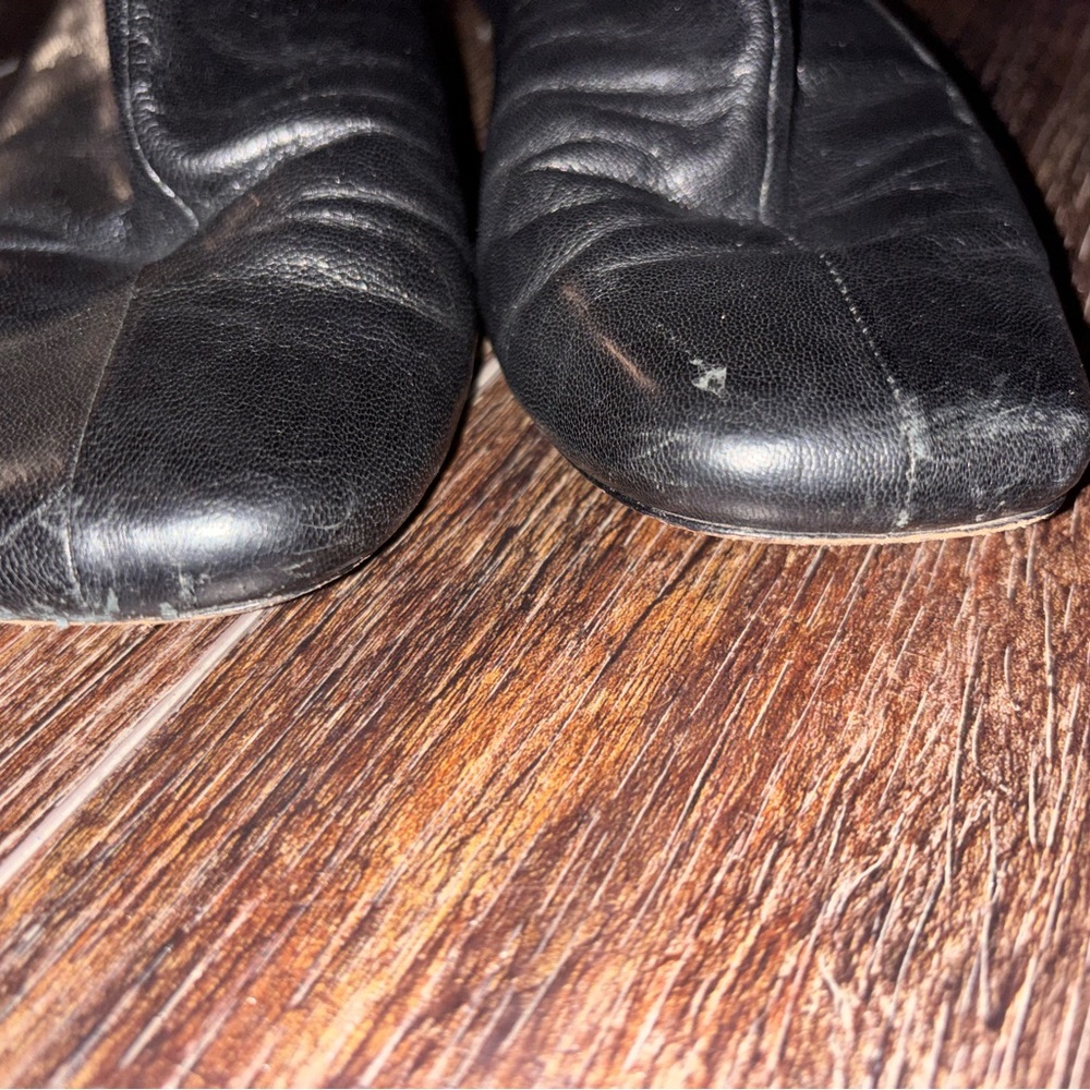 Coach Black Leather Mid-Calf Boots in size 7 - Picture 11 of 11
